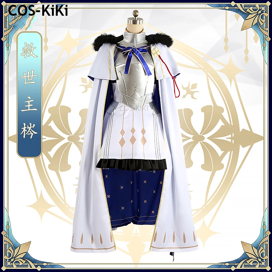 

COS-KiKi Fate/Grand Order FGO Morgan Savior Game Suit Cool Cosplay Costume Halloween Carnival Party Role Play Outfit XS-3XL