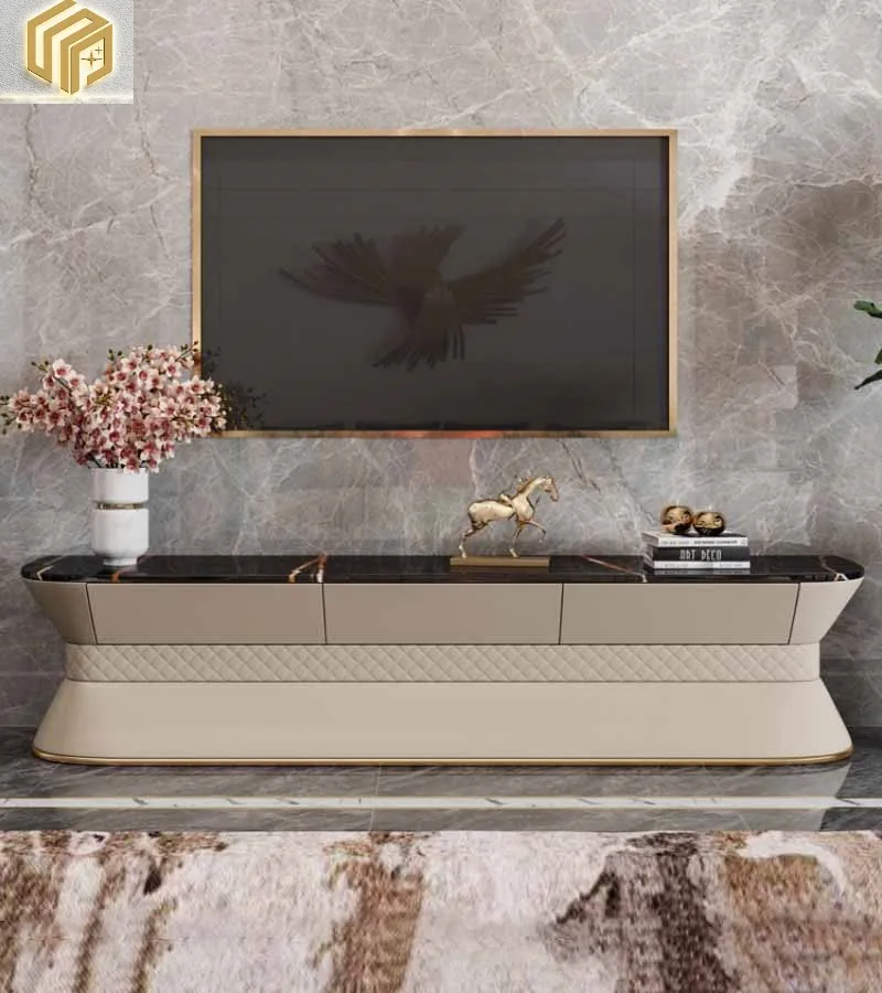 Light Luxury Style TV Cabinet Italian Postmodern Living Room Bedroom Rock Panel Marble Furniture Customized Tea Table Floor Cabi
Light Luxury Style TV Cabinet Italian Postmodern Living Room Bedroom Rock Panel Marble Furniture Customized Tea Table Floor Cabi