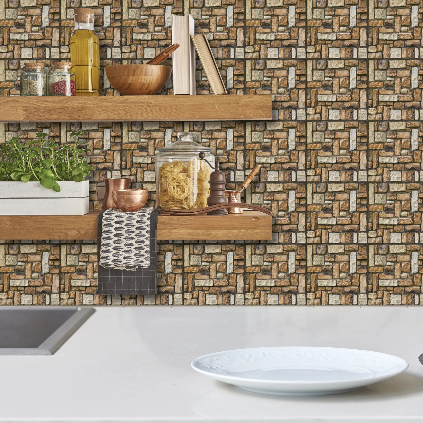 10Pcs 3D Self-Adhesive Wall Stickers 30x30cm Waterproof PVC Wallpapers Removable Wall Art Murals for DIY Home Living Room Decor 16 Mallzona S77c3fa67c7224a568f1a386855def818h 10Pcs 3D Self-Adhesive Wall Stickers 30x30cm Waterproof PVC Wallpapers Removable Wall Art Murals for DIY Home Living Room Decor Mallzona