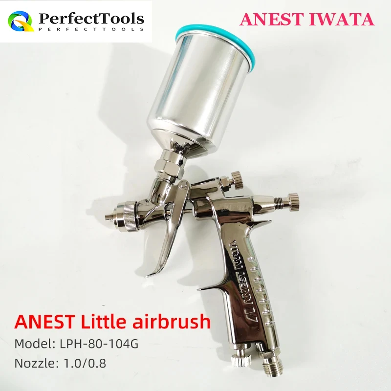 Iwata Anest LPH-80 Small Repair Spray Gun 0.8/1.0mm Nozzle High Atomizing Spray Gun
Iwata Anest LPH-80 Small Repair Spray Gun 0.8/1.0mm Nozzle High Atomizing Spray Gun
