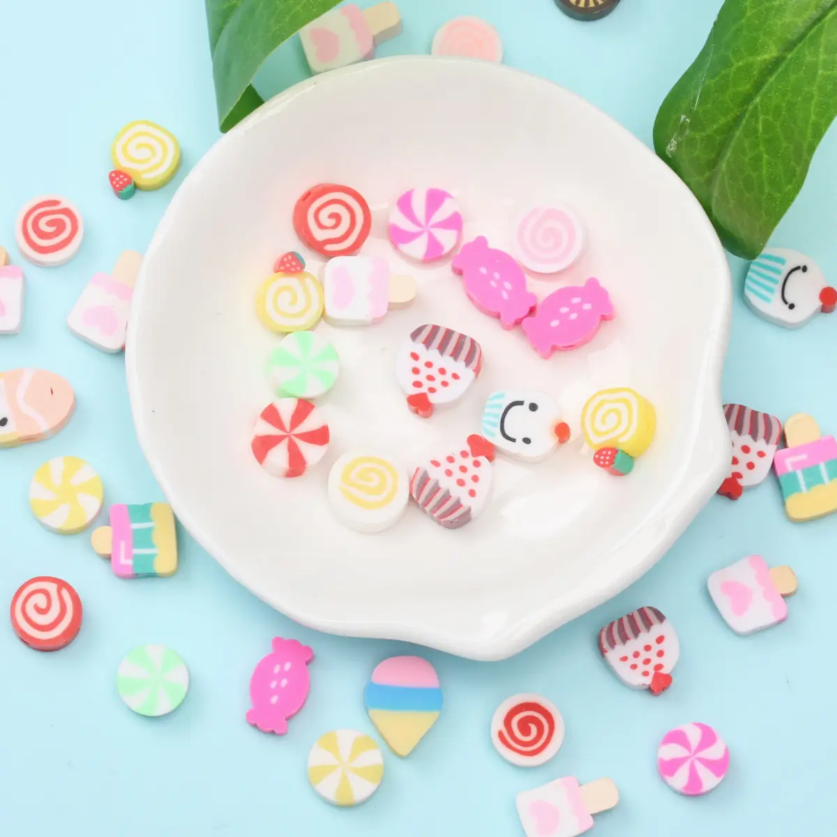 50Pcs Soft Pottery Colored Loose Beads DIY Jewelry Accessories Production Necklace Bracelet Earrings Phone Chain Accessories
50Pcs Soft Pottery Colored Loose Beads DIY Jewelry Accessories Production Necklace Bracelet Earrings Phone Chain Accessories