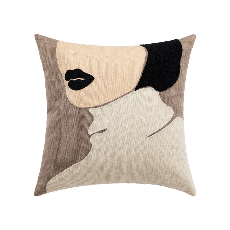 Nordic Ins Style Abstract Pillow Cover, Embroidered Pillowcase, Cotton Cushion Cover
Nordic Ins Style Abstract Pillow Cover, Embroidered Pillowcase, Cotton Cushion Cover