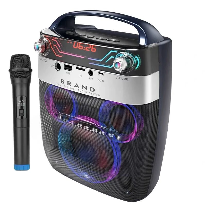 H2 Bluetooth Speaker Wireless Subwoofer Outdoor Square Dance Audio Portable FM Radio Speaker Home Karaoke Loudspeaker With Mic
H2 Bluetooth Speaker Wireless Subwoofer Outdoor Square Dance Audio Portable FM Radio Speaker Home Karaoke Loudspeaker With Mic