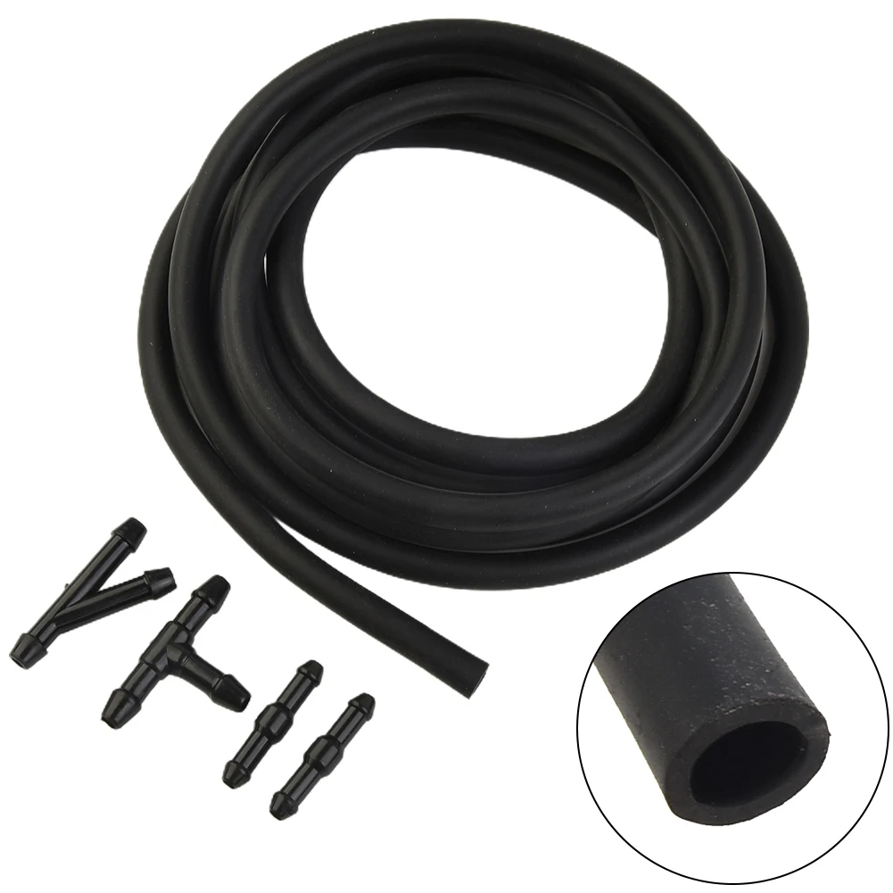 ABS Plastic+Rubber 1*2 M Hose 4X Hose Connectors For Windscreen Washer Jet Pump Nozzles Replacement Wiper Washer
ABS Plastic+Rubber 1*2 M Hose 4X Hose Connectors For Windscreen Washer Jet Pump Nozzles Replacement Wiper Washer