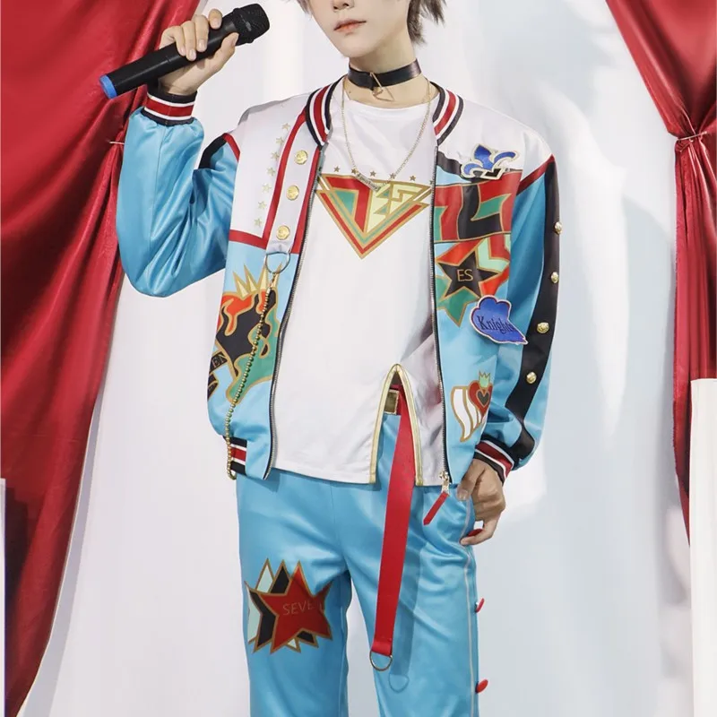 

Ensemble Stars 7th Anniversary Cosplay Costume Team Uniforms Top Pants Suit ES2 Anime Cosplay Uniform Full Set Unisex Clothes