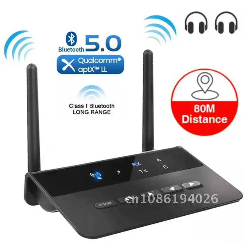 Беспроводной аудио адаптер Музыка для ТВ автомобиля ПК наушники 80 м Bluetooth 5,0 RCA приемник передатчик aptX LL HD AAC SBC 3,5 мм Aux
Беспроводной аудио адаптер Музыка для ТВ автомобиля ПК наушники 80 м Bluetooth 5,0 RCA приемник передатчик aptX LL HD AAC SBC 3,5 мм Aux