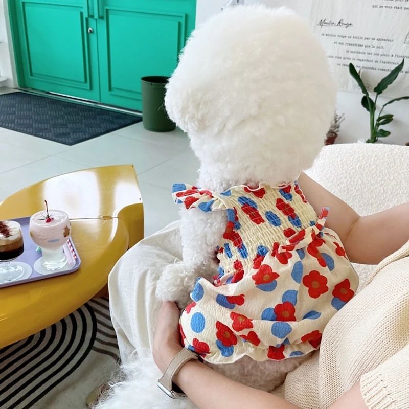 Red Petunia Flower Dress Summer Thin Dog Clothes Pet Princess Dress Teddy Soft Pullover Puppy Pretty Flower Clothes
Red Petunia Flower Dress Summer Thin Dog Clothes Pet Princess Dress Teddy Soft Pullover Puppy Pretty Flower Clothes