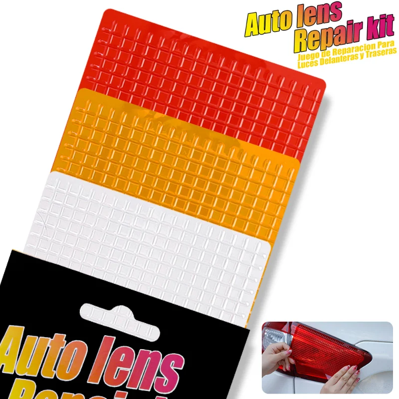 Car Tail Light Repair Kit for Turn Signal Light Headlight Taillights Side Marker Lamp Lens Clear Sets Stickers DIY Repair Tools
Car Tail Light Repair Kit for Turn Signal Light Headlight Taillights Side Marker Lamp Lens Clear Sets Stickers DIY Repair Tools