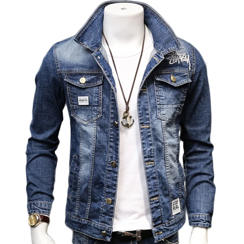 2023 Spring Autumn Fashion Men's Denim Jackets Coats Men Cotton Jacket Mens Jean Jacket Outwear Male Cowboy Size 4XL
2023 Spring Autumn Fashion Men's Denim Jackets Coats Men Cotton Jacket Mens Jean Jacket Outwear Male Cowboy Size 4XL