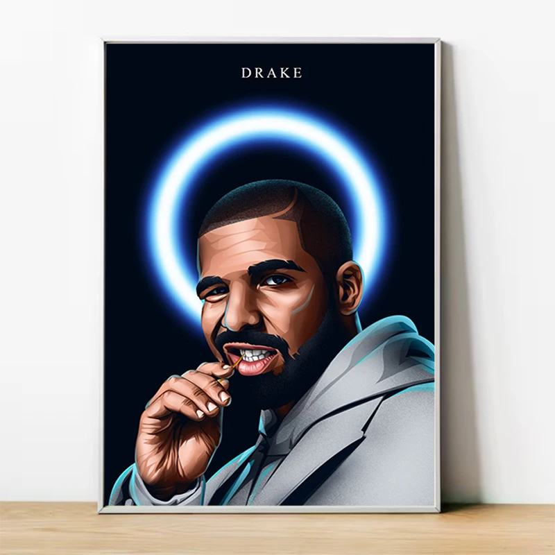 Posters for Wall Decor New Drake Hip Hop Rap Music Rapper Star Home Decorations for the Room Wall Decoration Painting Poster
Posters for Wall Decor New Drake Hip Hop Rap Music Rapper Star Home Decorations for the Room Wall Decoration Painting Poster