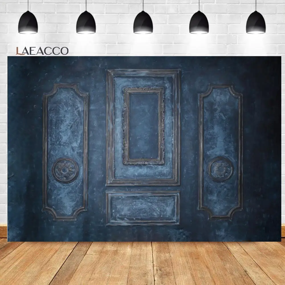 Laeacco Vintage Blue Wall Photography Backdrop Classic Retro Interior Decor Wedding Party Kids Adults Portrait Photo Background
Laeacco Vintage Blue Wall Photography Backdrop Classic Retro Interior Decor Wedding Party Kids Adults Portrait Photo Background
