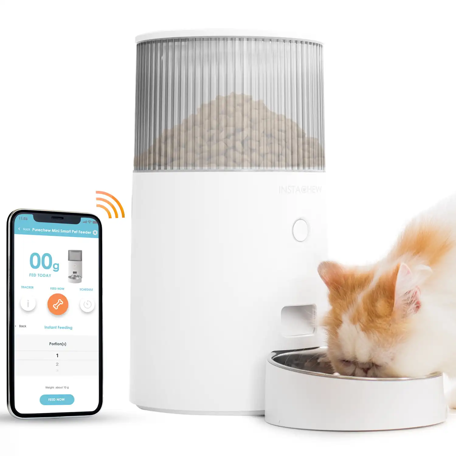 Purechew Mini Automatic Cat Feeder, Smart Food Dispenser for s and Dogs, Portions Control, Programmable Supplies
Purechew Mini Automatic Cat Feeder, Smart Food Dispenser for s and Dogs, Portions Control, Programmable Supplies