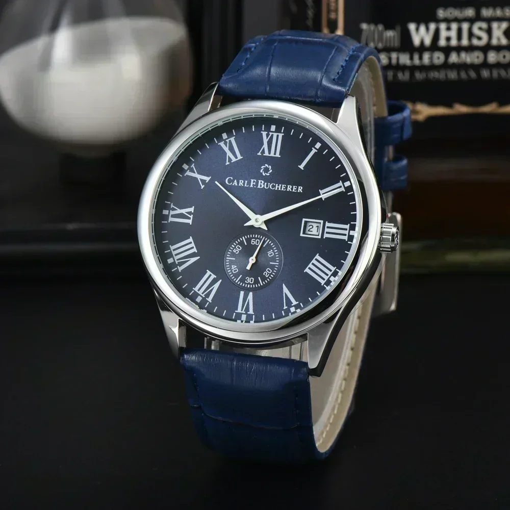 Новый Карл Ф. Часы Bucherer Мужские автоматические, брендовые Роскошные светящиеся деловые спортивные, с датой, ААА
Новый Карл Ф. Часы Bucherer Мужские автоматические, брендовые Роскошные светящиеся деловые спортивные, с датой, ААА