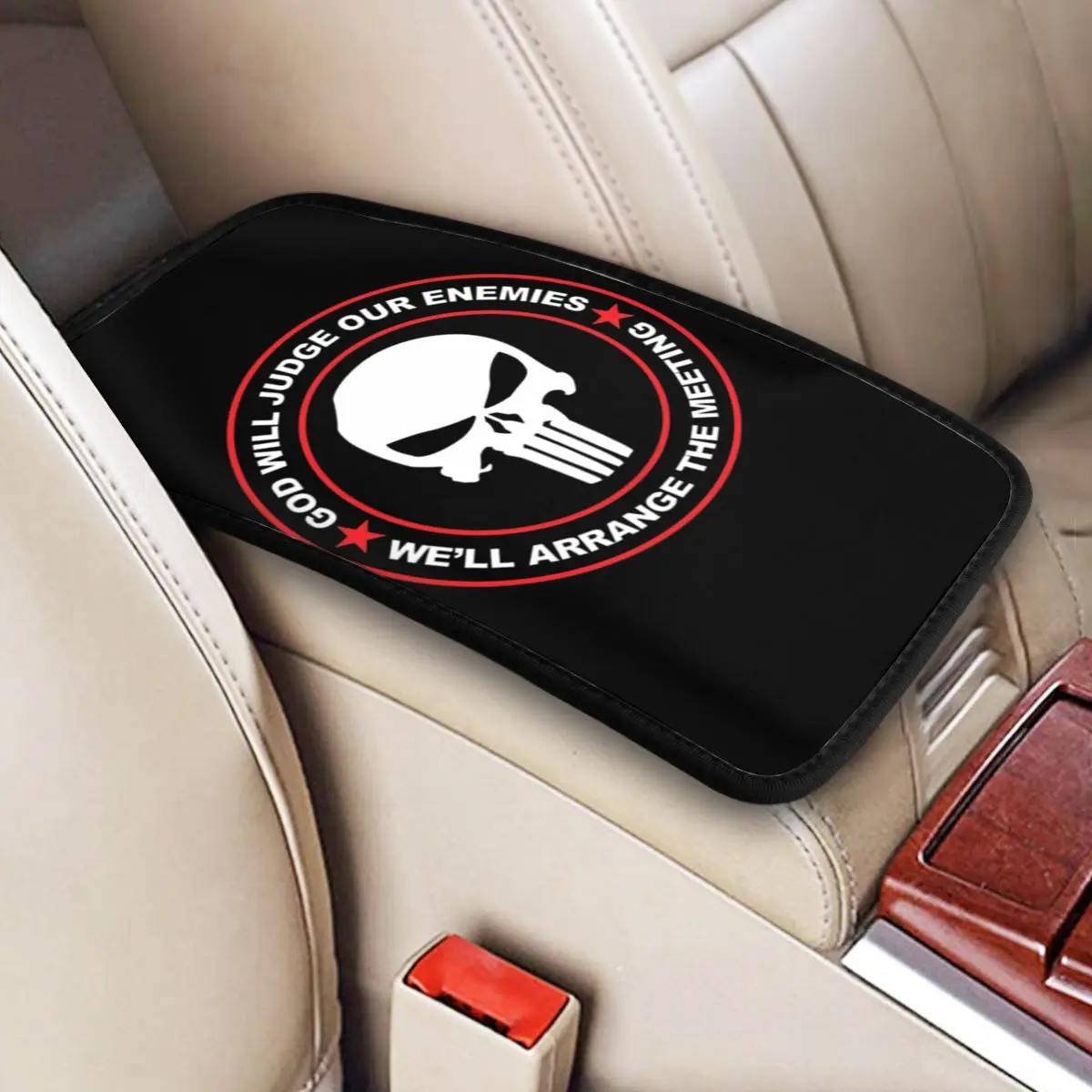 Car Armrest Cover Mat Leather Punisher Skull Grunge Center Console Cover Pad Auto Interior
Car Armrest Cover Mat Leather Punisher Skull Grunge Center Console Cover Pad Auto Interior