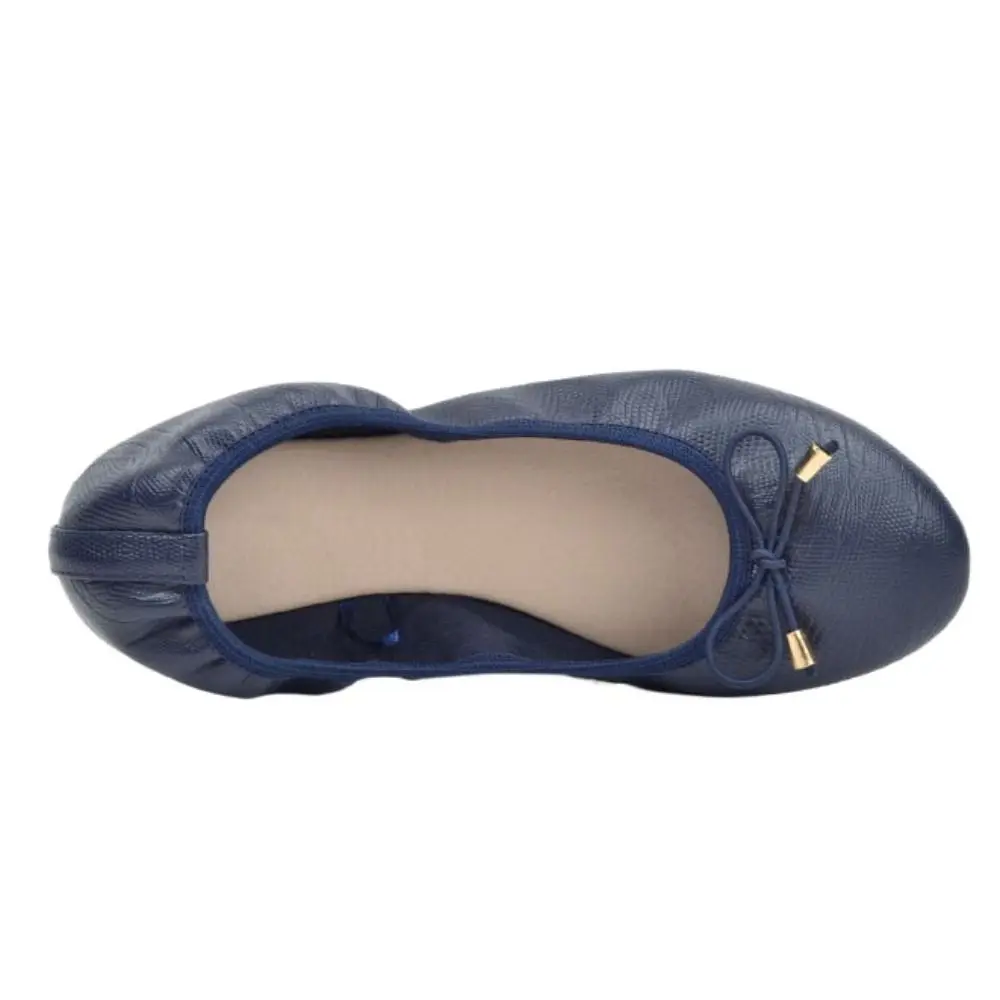 Fashion Shallow Mouth PU Ballet Shoes Bowknot Lightweight Soft Sole Flat Shoes Thread Foldable Chicken Rolls Dance Shoes Yoga 8 S77db8f3ac7ac4c868f6764fdf2047183W
