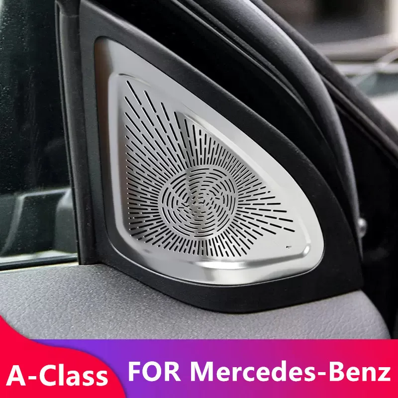 Car door Horn Cover Dashboard Horn Cover A-pillar tweeter Horn Cover For Mercedes Benz A Class 2013-2018 Auto Accessories
Car door Horn Cover Dashboard Horn Cover A-pillar tweeter Horn Cover For Mercedes Benz A Class 2013-2018 Auto Accessories