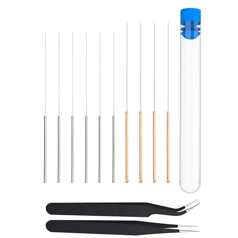 3D Nozzle Cleaners Needle 10 Pieces Stainless Steel Nozzle Cleaning Tool Kit With Strong Compatibility Versatile Cleaner 3D
3D Nozzle Cleaners Needle 10 Pieces Stainless Steel Nozzle Cleaning Tool Kit With Strong Compatibility Versatile Cleaner 3D
