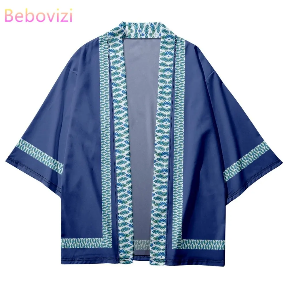 Blue Kimono Oversized Tops 6XL 5XL 4XL Summer Beach Fashion Print Japanese Kimono Men Women Cardigan Haori Obi
Blue Kimono Oversized Tops 6XL 5XL 4XL Summer Beach Fashion Print Japanese Kimono Men Women Cardigan Haori Obi