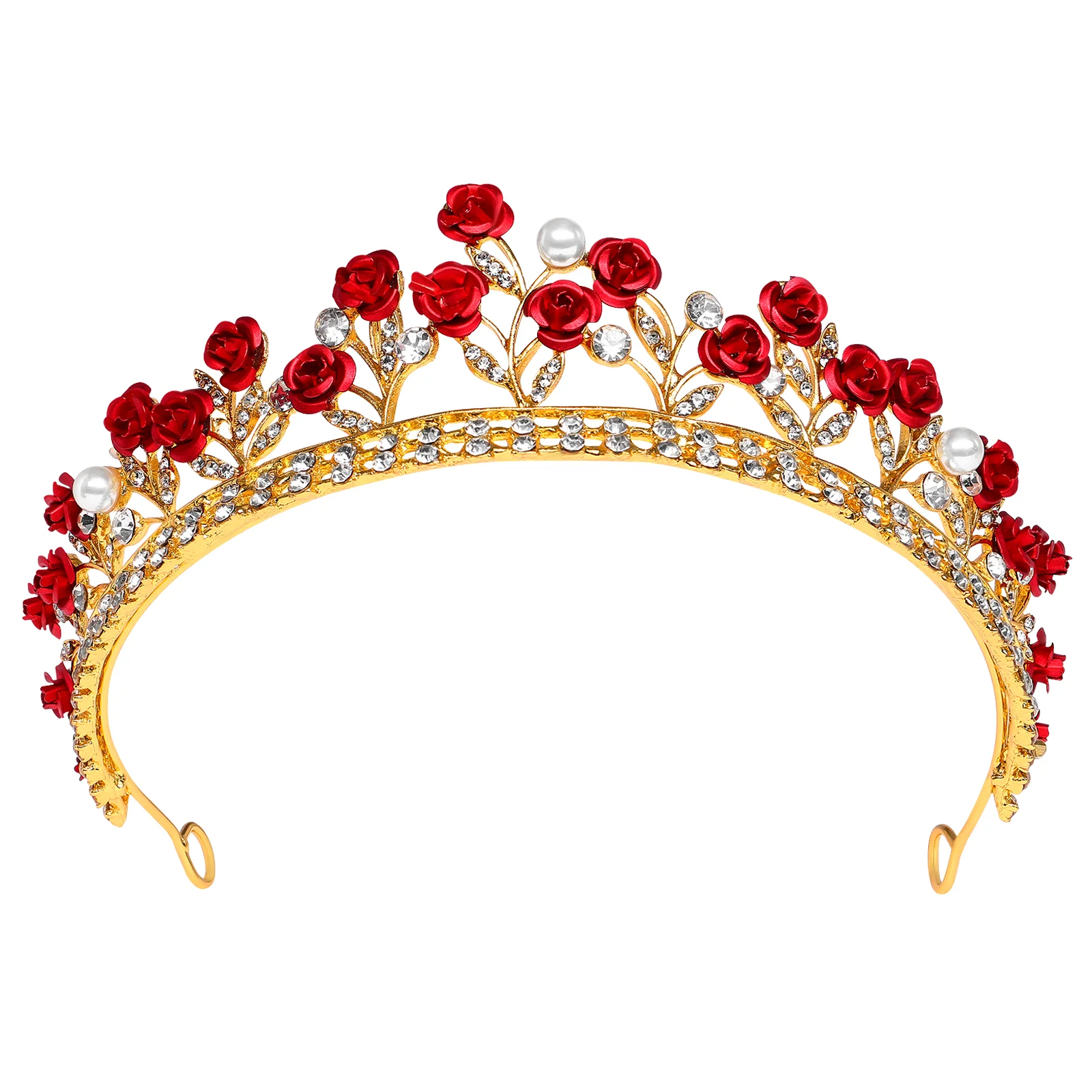 Bride Headdress Wedding Hair Crown Princess Hair Hoop Rose Rhinestone Wedding Birthday Dress Hair Jewelry Bridal Accessories
Bride Headdress Wedding Hair Crown Princess Hair Hoop Rose Rhinestone Wedding Birthday Dress Hair Jewelry Bridal Accessories