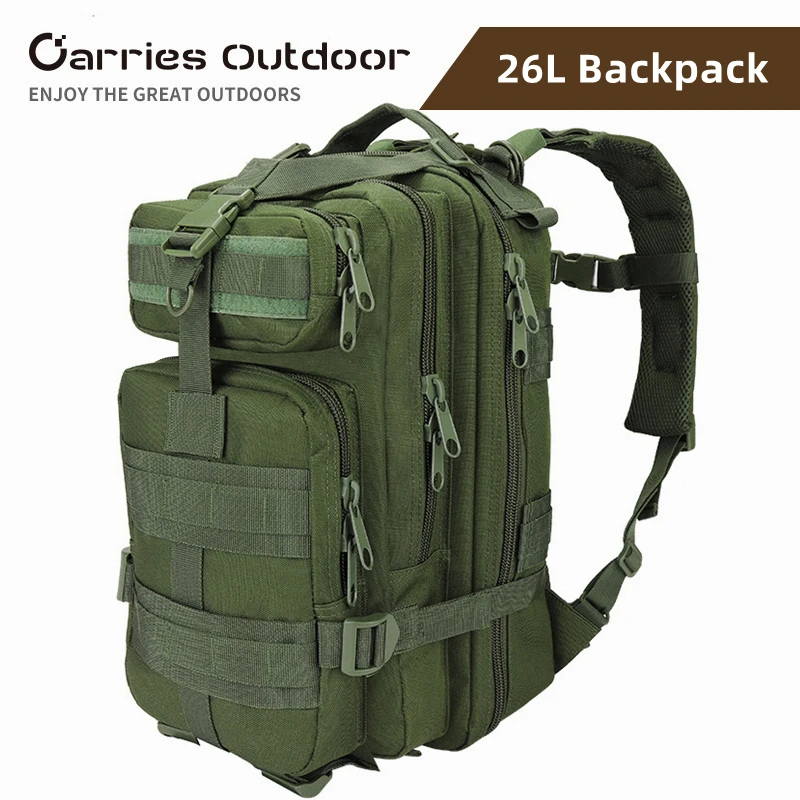 YAKEDA 26L Tactical Backpacks Climbing Bags Military Hiking Backpack Outdoor Sport Camouflage Shoulder Bag
YAKEDA 26L Tactical Backpacks Climbing Bags Military Hiking Backpack Outdoor Sport Camouflage Shoulder Bag