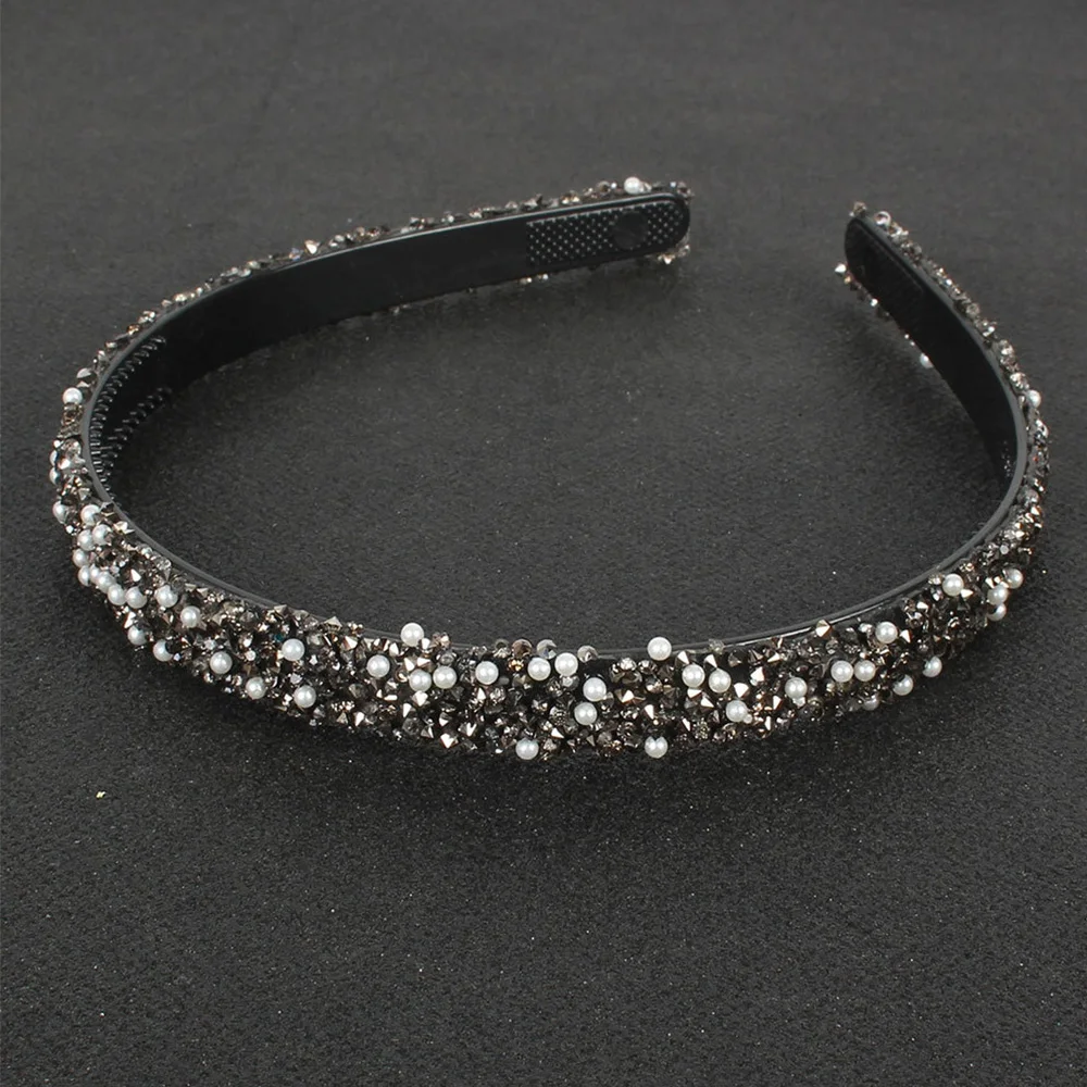 Fashion Women Crystal Luxury Simulated Pearl Simple Hair Hoop Pearl Headbands Hair Accessories Crystal Hairbands
Fashion Women Crystal Luxury Simulated Pearl Simple Hair Hoop Pearl Headbands Hair Accessories Crystal Hairbands