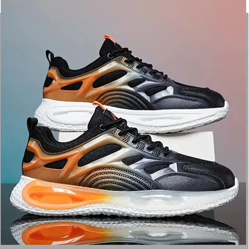 Trendy Sports Men's Shoes Non-slip Wear-resistant Casual Fashion Sports Shoes Outdoor Comfortable Soft Running Shoes Size 39-44
Trendy Sports Men's Shoes Non-slip Wear-resistant Casual Fashion Sports Shoes Outdoor Comfortable Soft Running Shoes Size 39-44