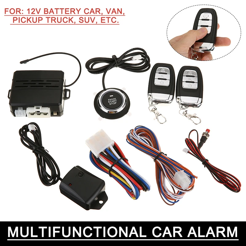 New 1set Multi-functional Car Anti-theft Device Alarm Security System Portable Keyless Entry Ignition Remote Starter Kit
New 1set Multi-functional Car Anti-theft Device Alarm Security System Portable Keyless Entry Ignition Remote Starter Kit
