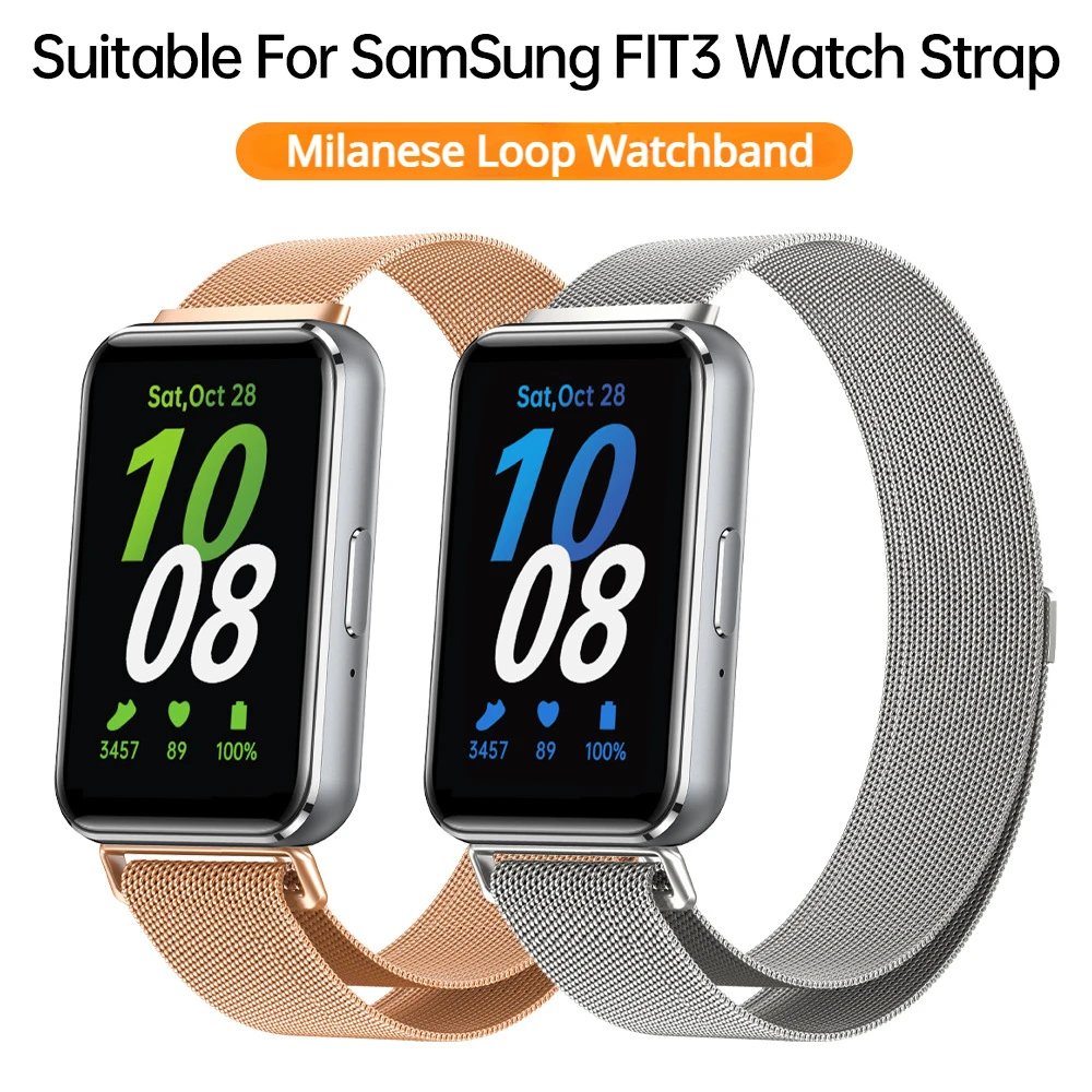 Milanese Loop Strap Watchband for Samsung Galaxy Fit 3 Watch,4 Colors Straps for Galaxy FIT3 Sports Metal Wristband
Milanese Loop Strap Watchband for Samsung Galaxy Fit 3 Watch,4 Colors Straps for Galaxy FIT3 Sports Metal Wristband
