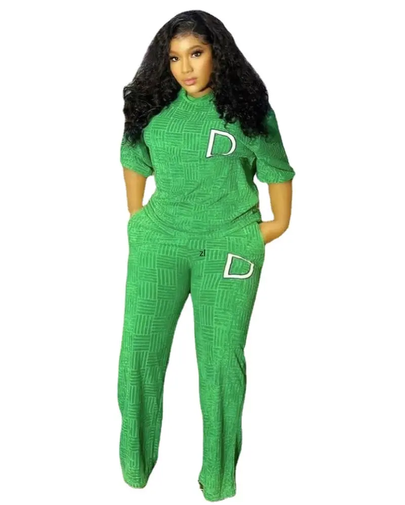 2023 2 Piece Women Set Dashiki African Clothes Summer Autumn New Fashion Short Sleeve Top +Pants Suit Party Lady Matching Sets 
2023 2 Piece Women Set Dashiki African Clothes Summer Autumn New Fashion Short Sleeve Top +Pants Suit Party Lady Matching Sets