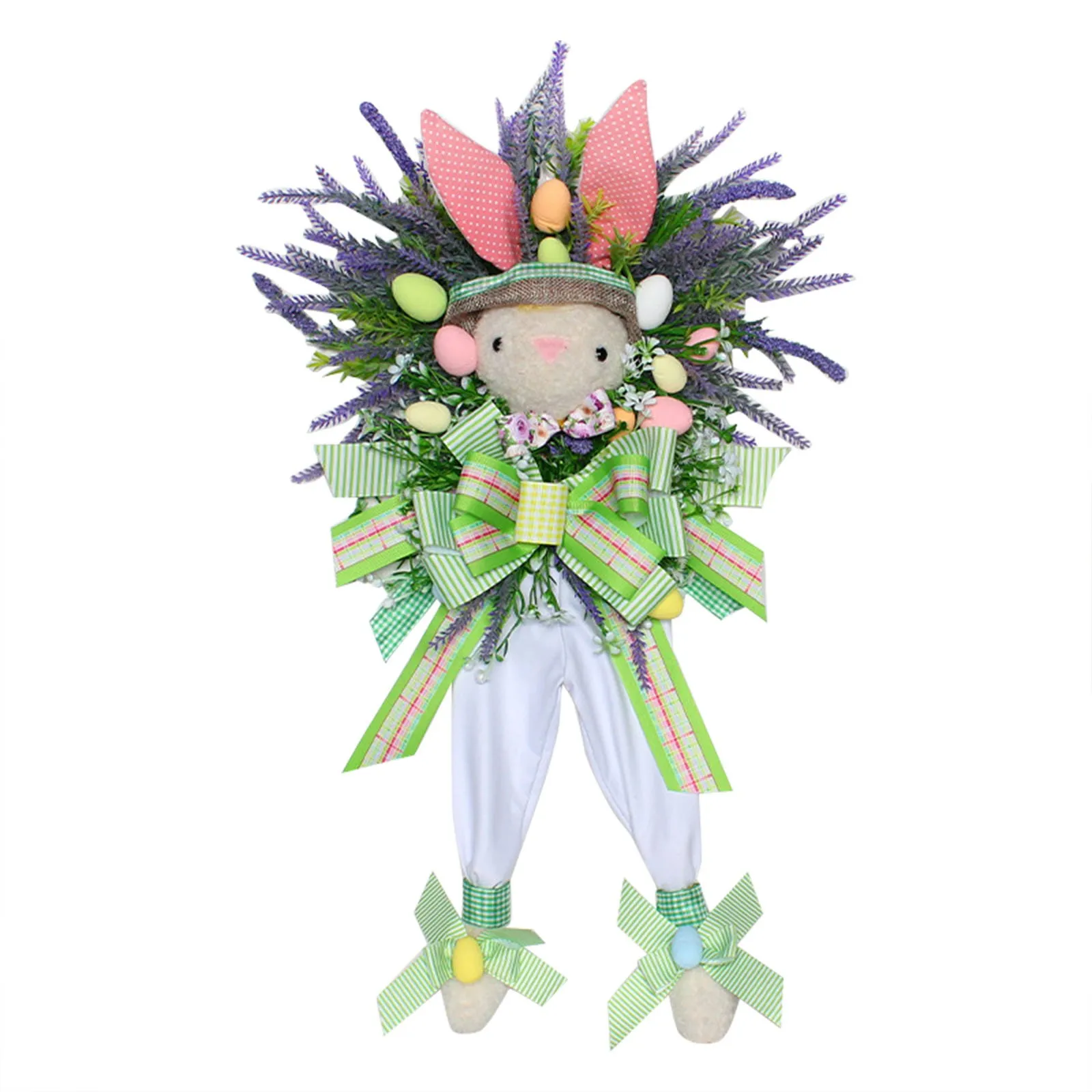 Resurrection Bunny Decorative Wreath Hanging Easter Cartoon Theme Simulation Plant Door Hanging Decorations decoración hogar
Resurrection Bunny Decorative Wreath Hanging Easter Cartoon Theme Simulation Plant Door Hanging Decorations decoración hogar
