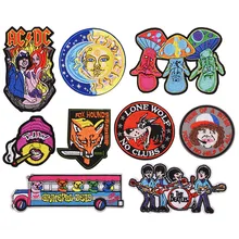 New Music Rock Band Embroidered Cloth Sticker Colored One Piece Mushroom Ironing Patch DIY Phone Case Clothes Sewing Decor Badge 
New Music Rock Band Embroidered Cloth Sticker Colored One Piece Mushroom Ironing Patch DIY Phone Case Clothes Sewing Decor Badge