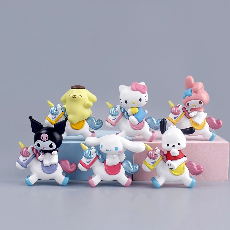 6Pcs/Set Sanrio Cinnamoroll My Melody Kuromi Hello Kitty Cute Model Doll Cartoon Action Figure Decorative Ornaments Toys Gift
6Pcs/Set Sanrio Cinnamoroll My Melody Kuromi Hello Kitty Cute Model Doll Cartoon Action Figure Decorative Ornaments Toys Gift