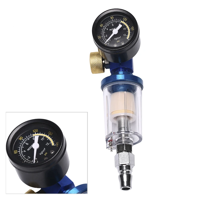 1PC 150mm Aluminum Alloy Iron Plastic Spray Paint Gun Kit Air Regulator Gauge & In-line Air Oil Water Separator Filter
1PC 150mm Aluminum Alloy Iron Plastic Spray Paint Gun Kit Air Regulator Gauge & In-line Air Oil Water Separator Filter