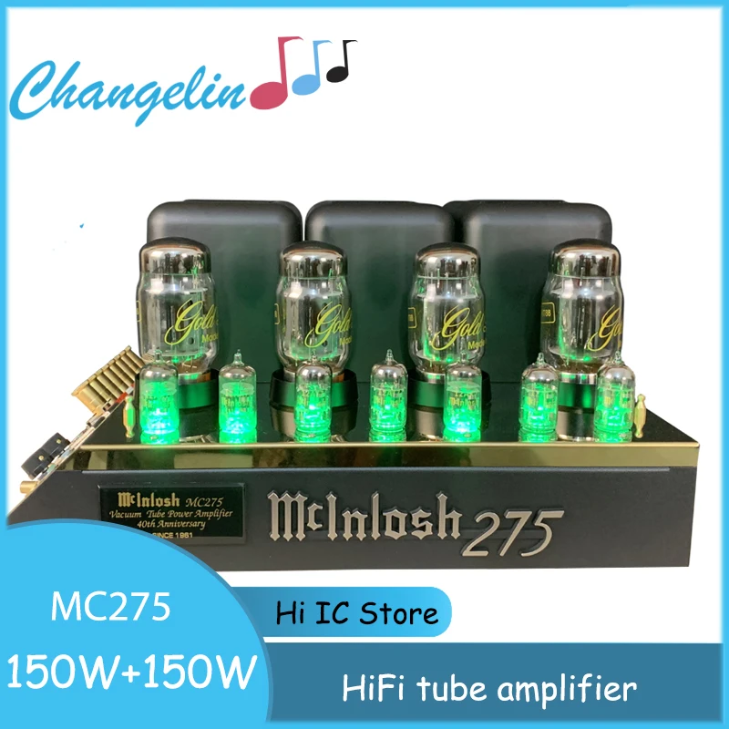 Clone Mcintosh MC275 Upgrade KT88 трубка, усилитель мощности HiFi Push-pull Class AB 75W * 2
Clone Mcintosh MC275 Upgrade KT88 трубка, усилитель мощности HiFi Push-pull Class AB 75W * 2