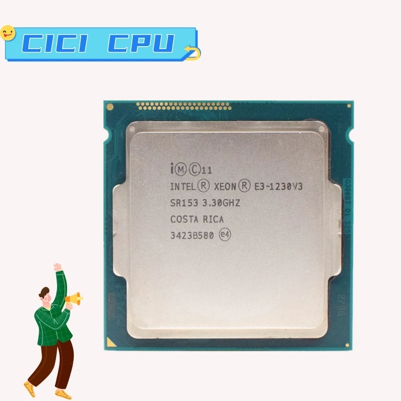 Б/у процессор E3 1230 V3 Xeon LGA 1150 3,3 ГГц четырехъядерный процессор для настольного компьютера 1230V3
Б/у процессор E3 1230 V3 Xeon LGA 1150 3,3 ГГц четырехъядерный процессор для настольного компьютера 1230V3