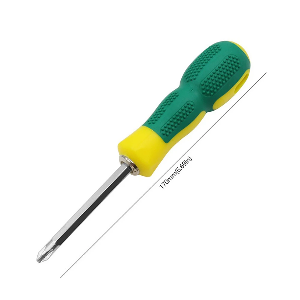 Chrome Vanadium Steel Screwdriver Cross ScrewDriver Interchangeable Long Slotted PH2 SL6 170mm Impact Double Head
Chrome Vanadium Steel Screwdriver Cross ScrewDriver Interchangeable Long Slotted PH2 SL6 170mm Impact Double Head