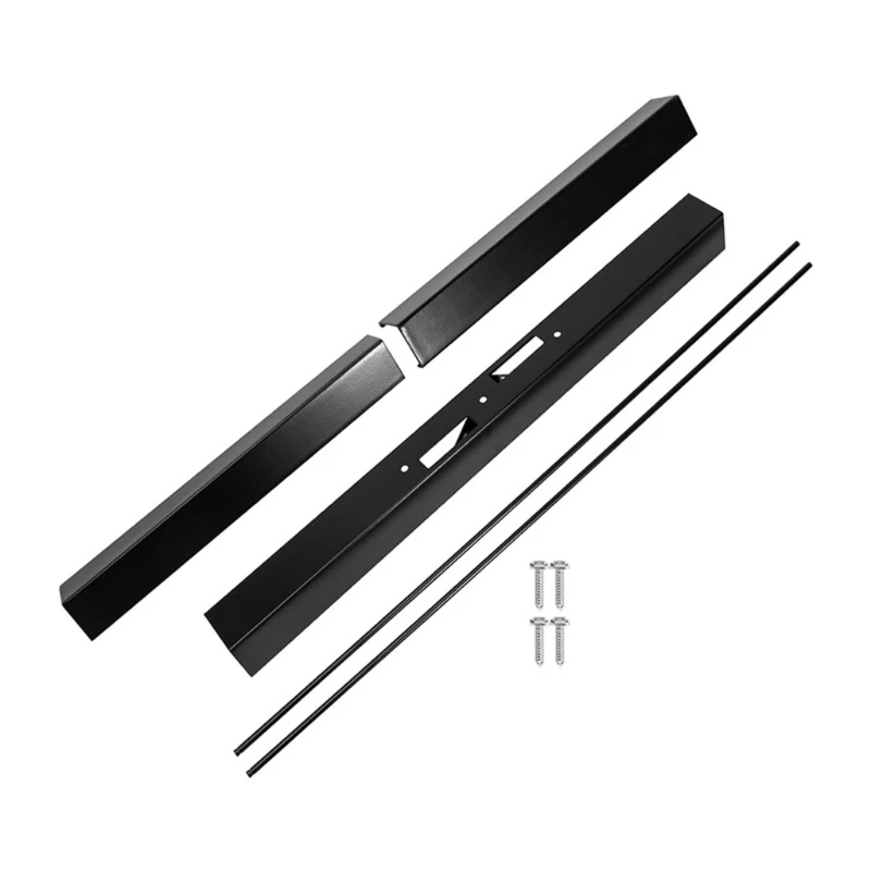 D0AD Durable Metal Rod Set Convenient and Modern Designed Adjustable Fireplaces Rod Kits for Installing Leveling Mesh Screens
D0AD Durable Metal Rod Set Convenient and Modern Designed Adjustable Fireplaces Rod Kits for Installing Leveling Mesh Screens
