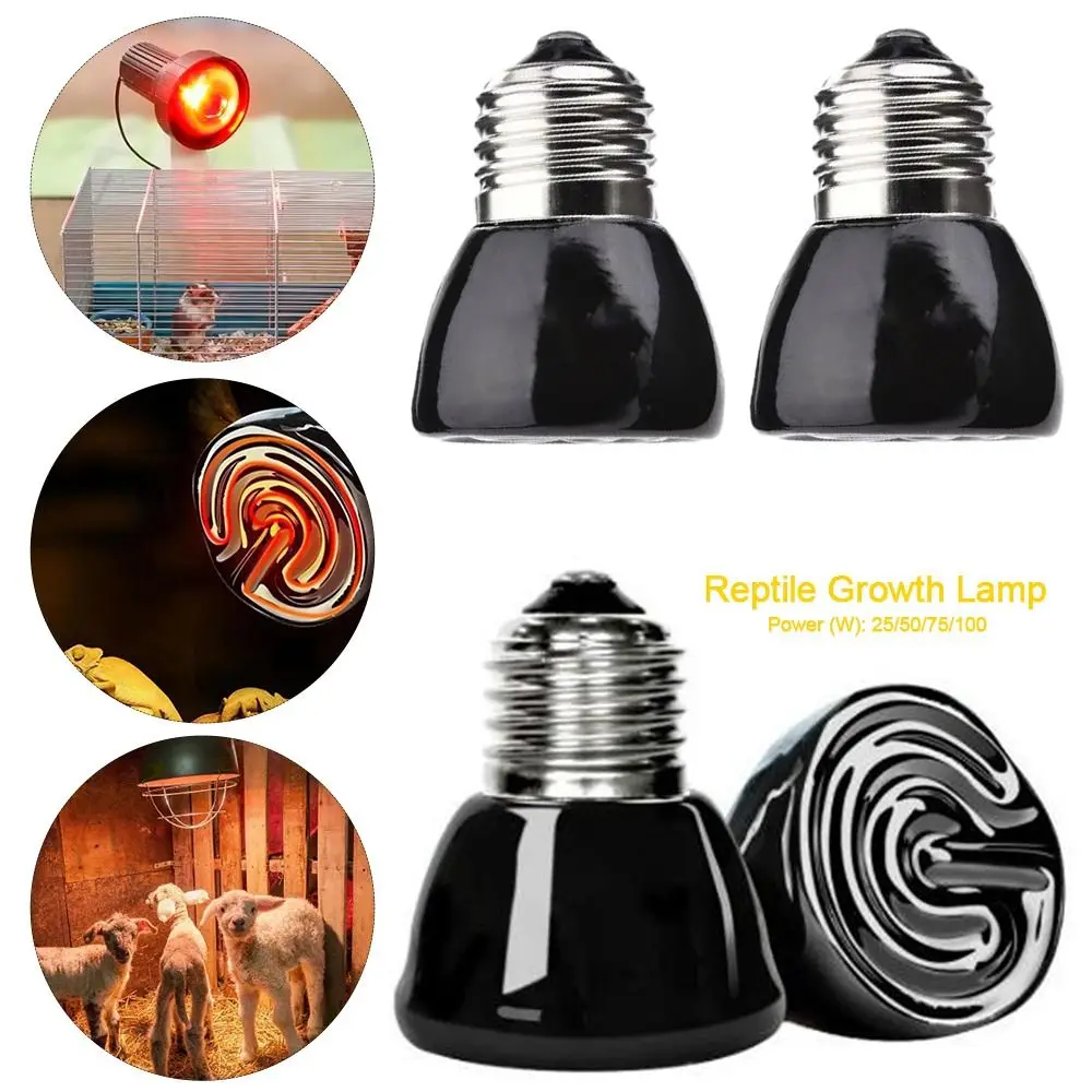 Brooder Coop Heater Reptile Heat Lamp Greenhouse Heater Incubation Poultry Heater Sweat Heating Bulb NoLight Emitting
Brooder Coop Heater Reptile Heat Lamp Greenhouse Heater Incubation Poultry Heater Sweat Heating Bulb NoLight Emitting