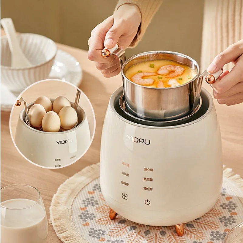400W Automatic Egg Steamer Home Breakfast Machine Multifunction Electric Steamer Power Off Stainless Steel Smart Egg Cooker 220V
400W Automatic Egg Steamer Home Breakfast Machine Multifunction Electric Steamer Power Off Stainless Steel Smart Egg Cooker 220V