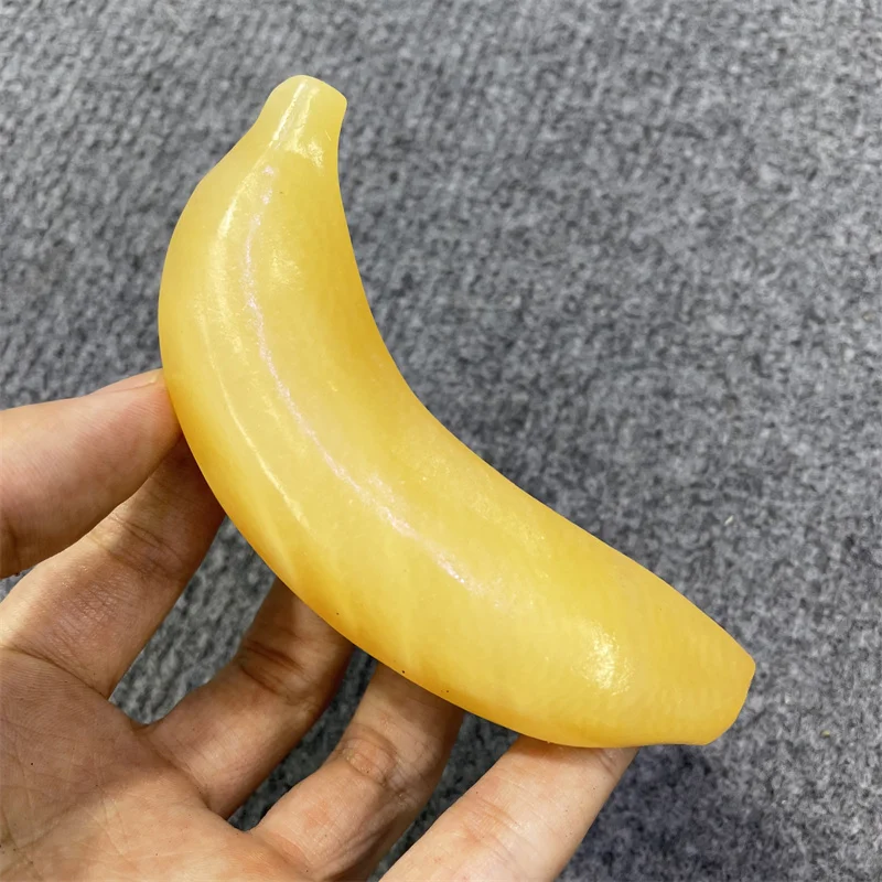 1PC High Quality Natural Yellow Calcite Crystal Fruit Banana Carving For Home Decoration Or As A Christmas Giftsation Gift
1PC High Quality Natural Yellow Calcite Crystal Fruit Banana Carving For Home Decoration Or As A Christmas Giftsation Gift