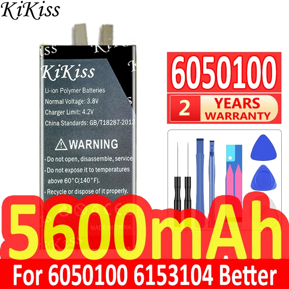 5600mAh KiKiss Powerful Battery For 6050100 6153104 Better than 6252103 For PSP Change UMD Batteria
5600mAh KiKiss Powerful Battery For 6050100 6153104 Better than 6252103 For PSP Change UMD Batteria