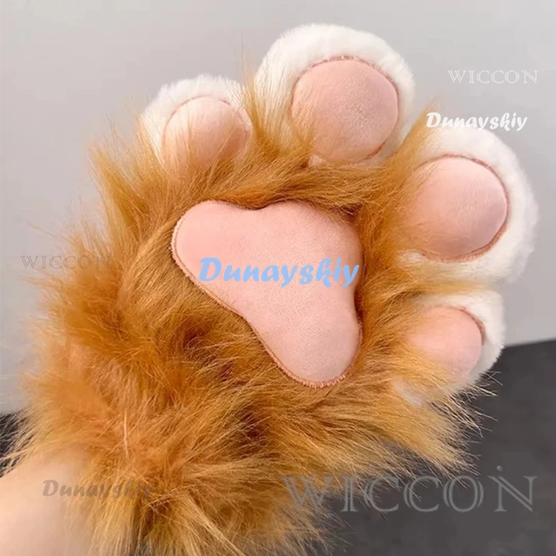 Меховой костюм, Плюшевые Пушистые перчатки с кошачьими когтями, варежки с лапами из искусственного меха лисы для Хэллоуина, косплей, костюм, аксессуары, перчатки
Меховой костюм, Плюшевые Пушистые перчатки с кошачьими когтями, варежки с лапами из искусственного меха лисы для Хэллоуина, косплей, костюм, аксессуары, перчатки