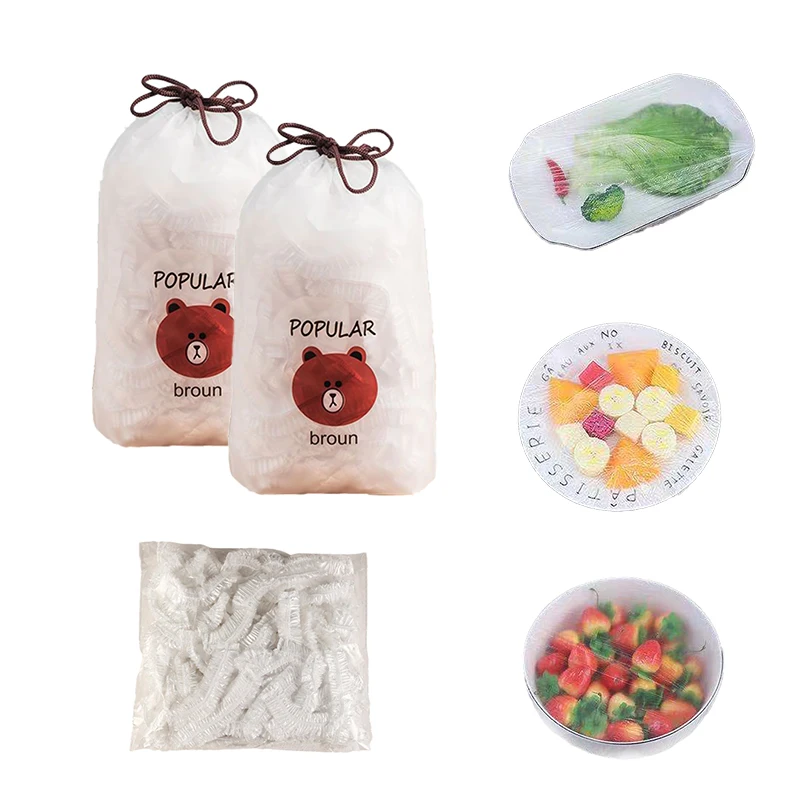100PCs, 200PCs, Fresh Keeping Bags, Food Grade, Fruit and Vegetable, Reusable Elastic Plastic Sealing, Saran Wrap
100PCs, 200PCs, Fresh Keeping Bags, Food Grade, Fruit and Vegetable, Reusable Elastic Plastic Sealing, Saran Wrap