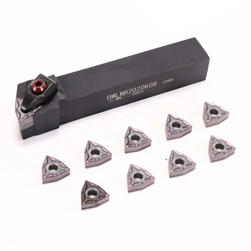 Lathe Tool Holder Carbide Turning Inserts WNMG Carbide Saw Blade DWLNR2020K08 WNMG080404-MA Turning Tool Holder Accessories
Lathe Tool Holder Carbide Turning Inserts WNMG Carbide Saw Blade DWLNR2020K08 WNMG080404-MA Turning Tool Holder Accessories