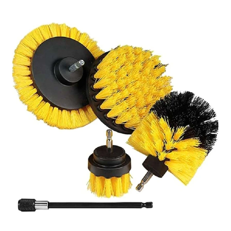 5Pcs Drill Brush Attachment Set Car Cleaning Drill Brush Power Scrubber for Cleaning Bathroom Flooring Pool Tile Brick
5Pcs Drill Brush Attachment Set Car Cleaning Drill Brush Power Scrubber for Cleaning Bathroom Flooring Pool Tile Brick