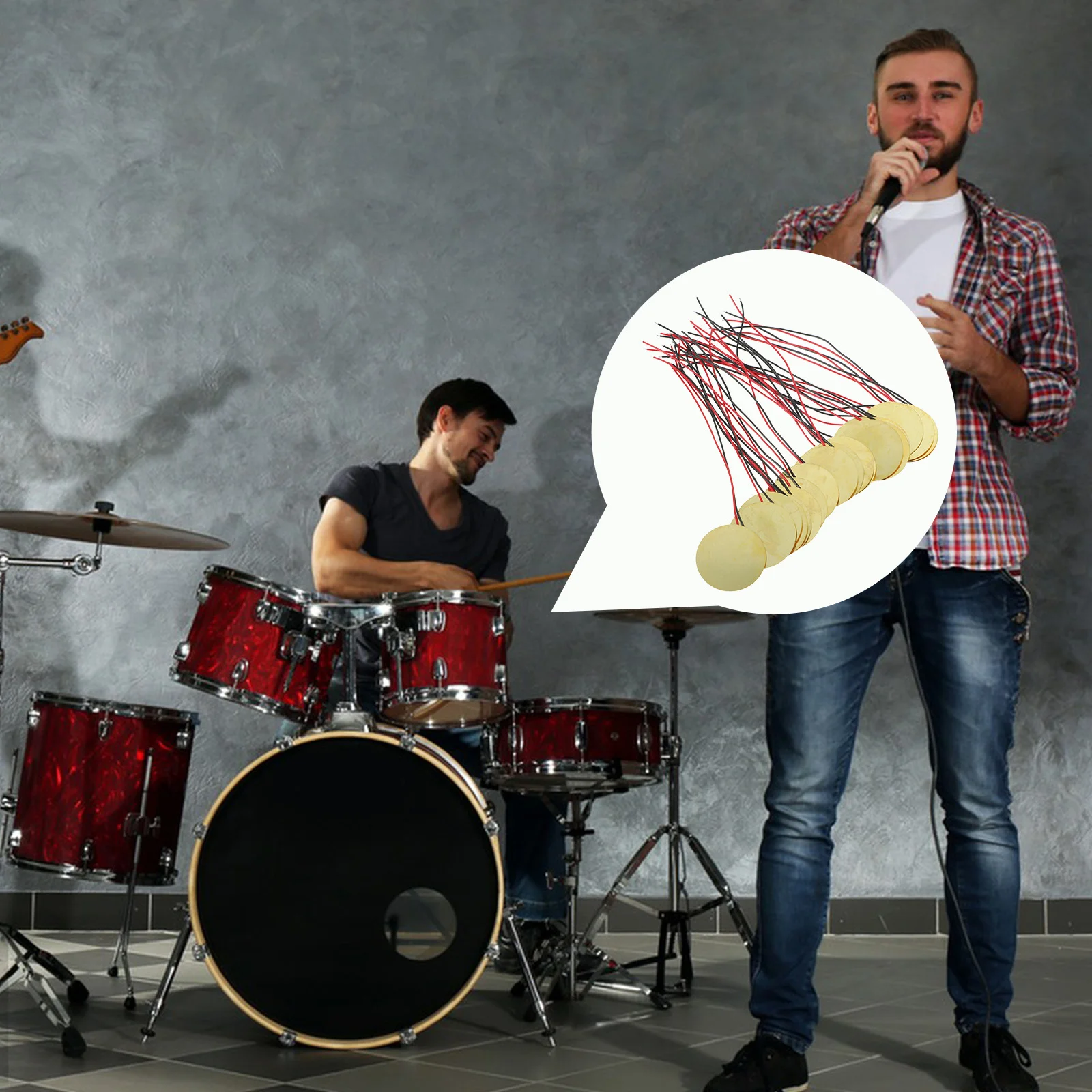 Drum Piezo Discs Acoustic Instruments Accessories Sounder Sensor Musical Trigger Amplifiers Guitar
Drum Piezo Discs Acoustic Instruments Accessories Sounder Sensor Musical Trigger Amplifiers Guitar