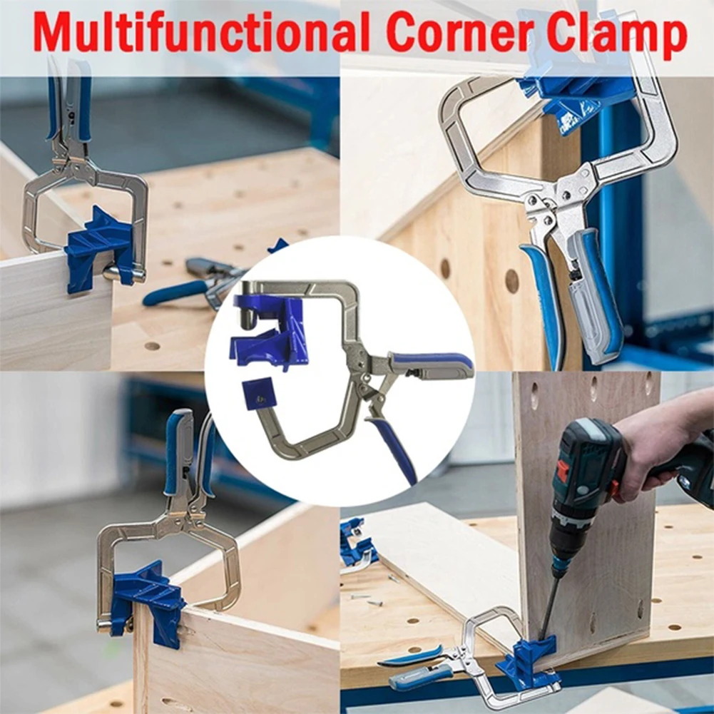 90 Degree Adjustable Right Angle Fixed Punch Mounter Corner Clamp Miter Jigs Woodworking Tool T Joints For Kreg Jigs Jigs Miter
90 Degree Adjustable Right Angle Fixed Punch Mounter Corner Clamp Miter Jigs Woodworking Tool T Joints For Kreg Jigs Jigs Miter