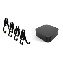 4Pc Garage Storage Hooks Utility Double Hooks with S06Pro Tuya APP/Voice Control Temperature Humidity Sensors for Alexa
4Pc Garage Storage Hooks Utility Double Hooks with S06Pro Tuya APP/Voice Control Temperature Humidity Sensors for Alexa