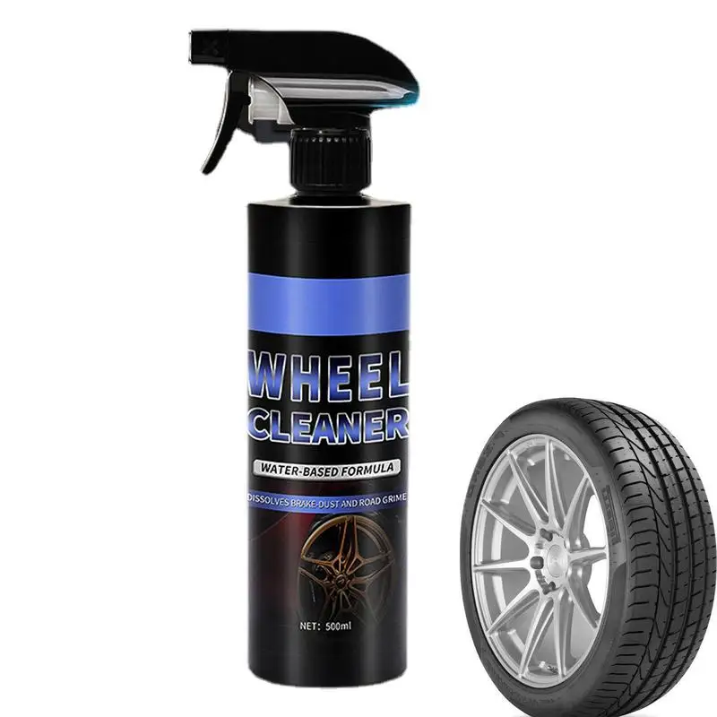 

Rust Removal Spray 500ml Rinse-Free Wheel Cleaner Car Cleaning Supplies Cleaning Agent For Vehicles Trucks Minivans Vehicles