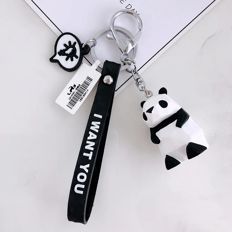50Pcs Geometric Animal Keychain Dinosaur Panda Key Chain Car Pendant Student Bag Keyring Pendant Gift Wholesale 
50Pcs Geometric Animal Keychain Dinosaur Panda Key Chain Car Pendant Student Bag Keyring Pendant Gift Wholesale